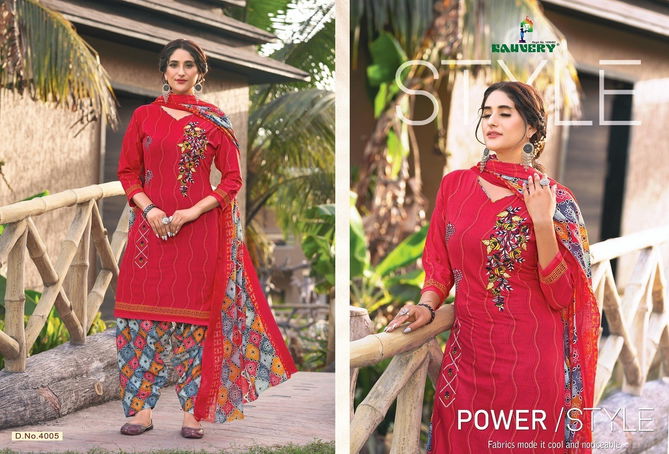 Kauvery Nyraa 4 Fancy Ethnic Wear Cotton Printed Readymade Suit Collection